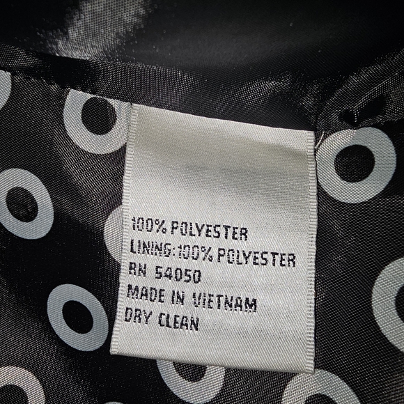 NEW Le Suit Petite 6P Women's Black Lined Suit Jacket Blazer Polyester RN 54050 - Picture 13 of 14